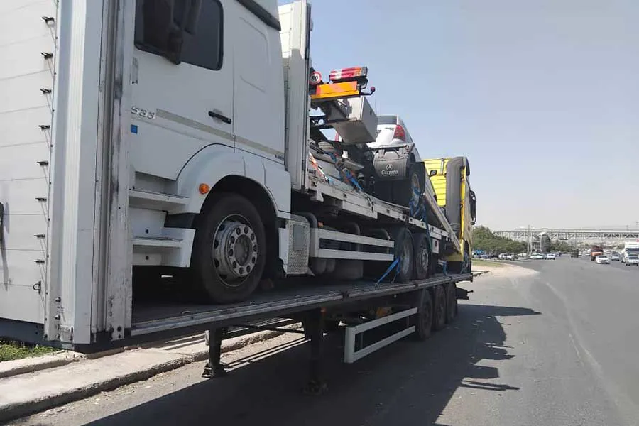 حمل خودرو از تهران به بندر ماهشهر