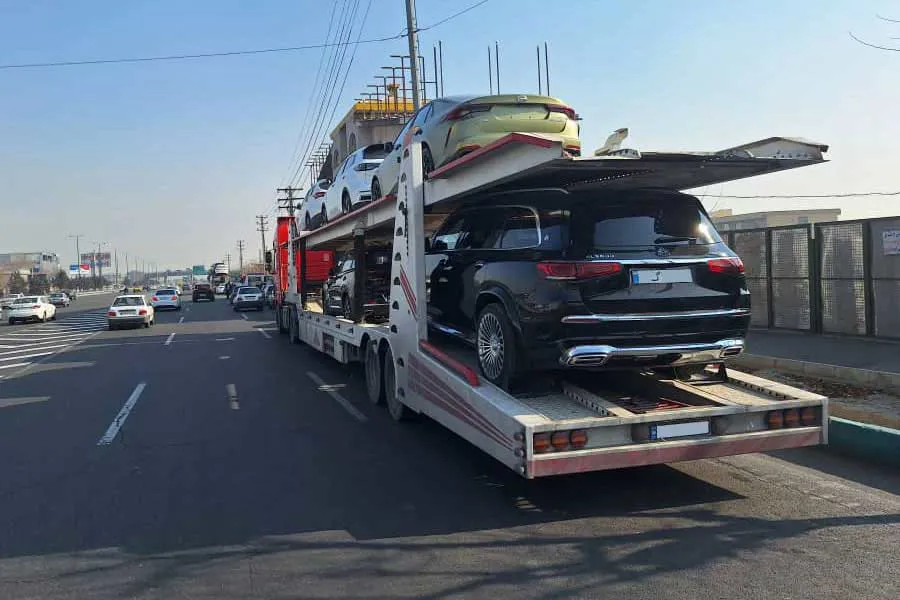 حمل خودرو از تهران به اهواز