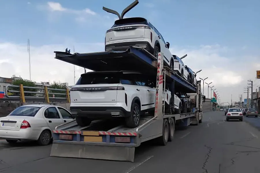 حمل خودرو از تهران به ایلام
