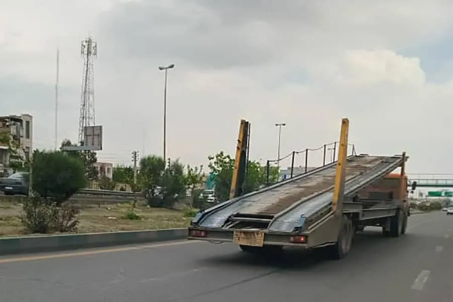 حمل خودرو از تهران به ساوه