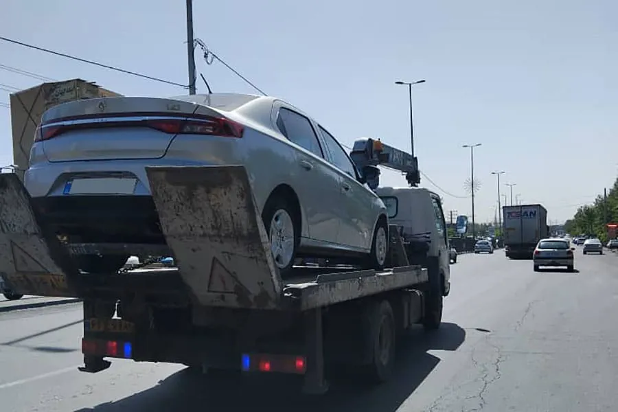 کفی خودروبر بم