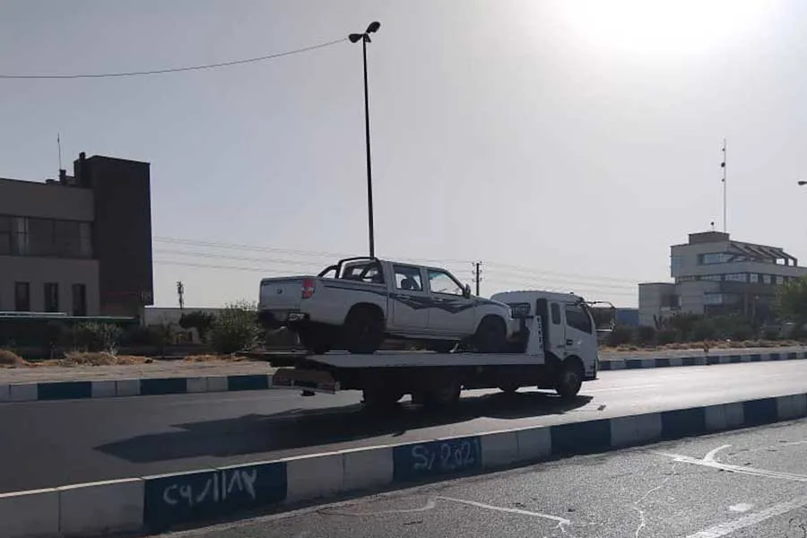 حمل خودرو از آبعلی به تهران