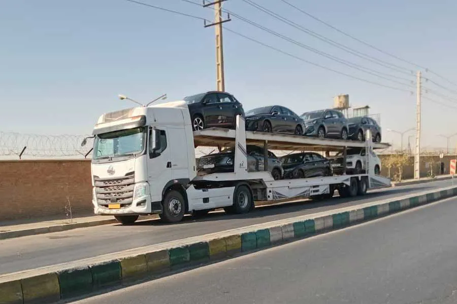تریلی خودروبر تبریز