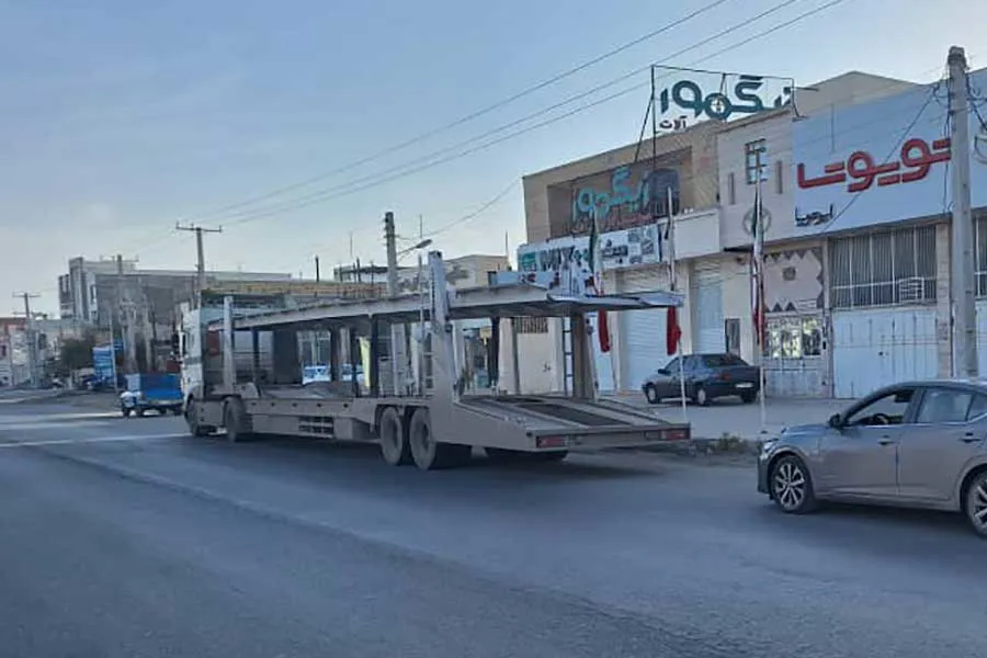 حمل خودرو از تهران به برازجان